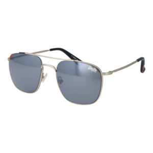 Superdry Pilotenbrille Sonnenbrille SDS Archer 52002 in Silber – 45° Seitenansicht