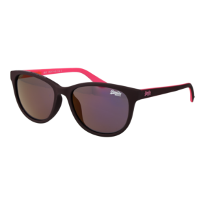 Superdry Panto Sonnenbrille SDS Lizzie 55161 in Lila – 45° Seitenansicht
