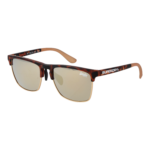 Superdry Browline Sonnenbrille SDS Superflux 56102 in Braun – 45° Seitenansicht