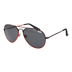 Superdry Pilotenbrille Sonnenbrille SDS Heritage 58025 in Schwarz – 45° Seitenansicht