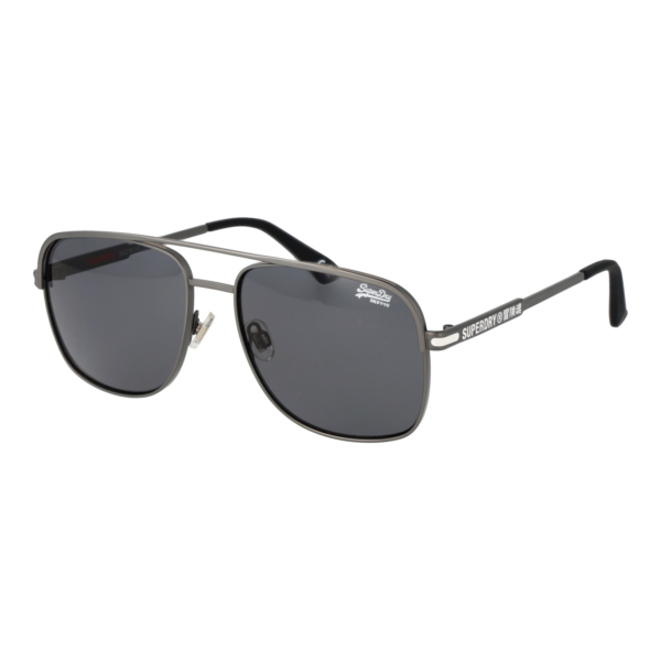 Superdry Pilotenbrille Sonnenbrille SDS Miami 56012 in Gunmetal – 45° Seitenansicht