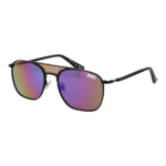 Superdry Quadrat Sonnenbrille SDS Trophy 54027 in Schwarz – 45° Seitenansicht