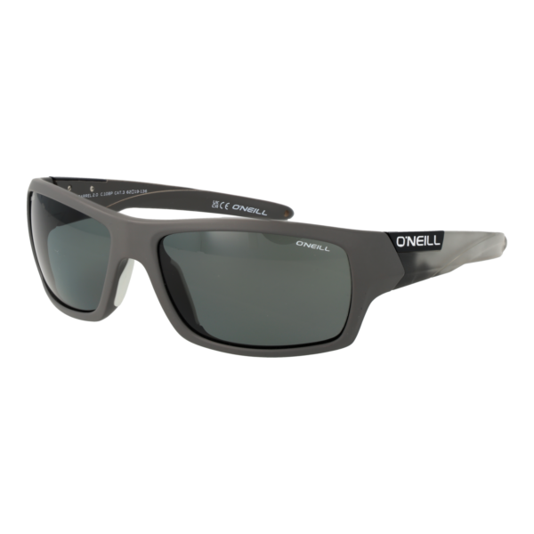 O'Neill Sport Sonnenbrille ONS Barrel 2.0 62108P in Grau – 45° Seitenansicht