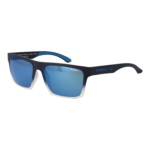 O'Neill Quadrat Sonnenbrille ONS Beacons 2.0 55106P in Blau – 45° Seitenansicht