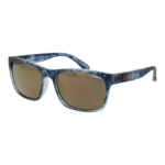 O'Neill Rechteck Sonnenbrille ONS Coxos 2.0 55113P in Blau – 45° Seitenansicht