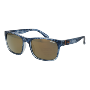 O'Neill Rechteck Sonnenbrille ONS Coxos 2.0 55113P in Blau – 45° Seitenansicht