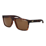 O'Neill Quadrat Sonnenbrille ONS Harlyn 2.0 57102P in Braun – 45° Seitenansicht