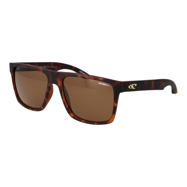 O'Neill Quadrat Sonnenbrille ONS Harlyn 2.0 57102P in Braun – 45° Seitenansicht