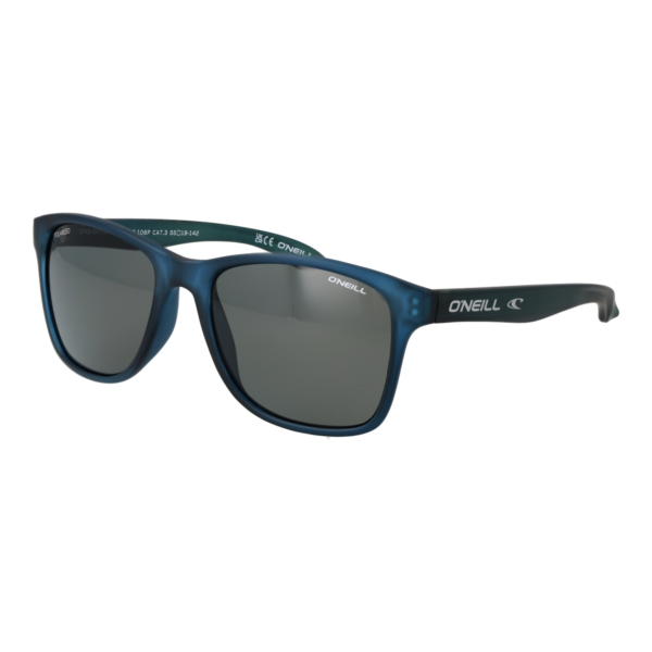 O'Neill Quadrat Sonnenbrille ONS Offshore 2.0 55106P in Blau – 45° Seitenansicht