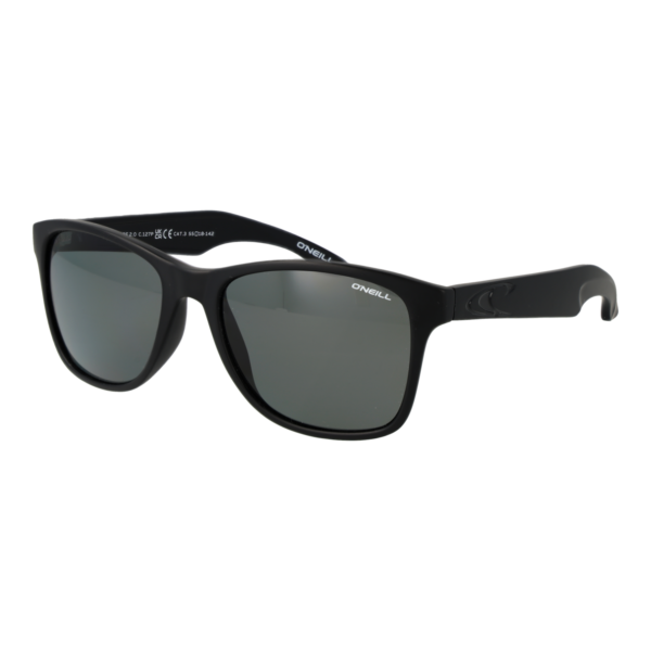 O'Neill Quadrat Sonnenbrille ONS Shore 2.0 55127P in Schwarz – 45° Seitenansicht