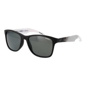 O'Neill Quadrat Sonnenbrille ONS Shore 2.0 55197P in Schwarz – 45° Seitenansicht