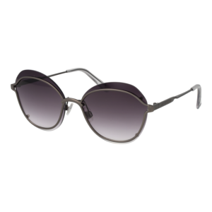 Superdry Schmetterling Sonnenbrille SDS Studiosadie 58002 in Gunmetal – 45° Seitenansicht