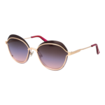 Superdry Schmetterling Sonnenbrille SDS Studiosadie 58201 in Rosé Gold – 45° Seitenansicht