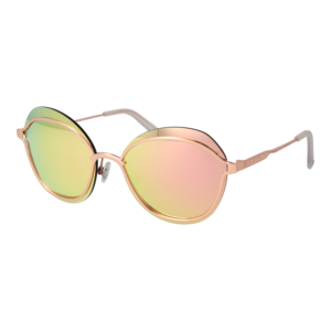 Superdry Schmetterling Sonnenbrille SDS Studiosadie 58272 in Rosé Gold – 45° Seitenansicht
