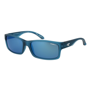 O'Neill Rechteck Sonnenbrille ONS Paliker 2.0 59105P in Blau – 45° Seitenansicht