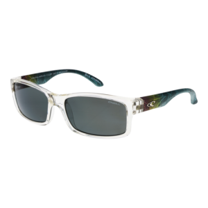 O'Neill Rechteck Sonnenbrille ONS Paliker 2.0 59113P in Transparent – 45° Seitenansicht