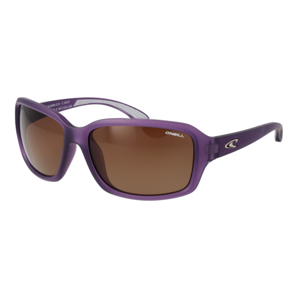 O'Neill Rechteck Sonnenbrille ONS Sumba 2.0 60161P in Lila – 45° Seitenansicht