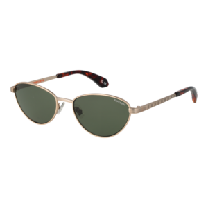 Superdry Katzenaugen Sonnenbrille SDS 5002 52001 in Gold – 45° Seitenansicht