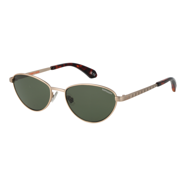 Superdry Sonnenbrille SDS 5002 52001 – 45° Seitenansicht Superdry Katzenaugen Sonnenbrille SDS 5002 52001 in Gold – 45° Seitenansicht