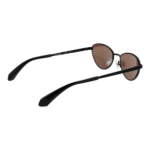 Superdry Oval Sonnenbrille SDS 5002 52204 in Schwarz – 45° Seitenansicht