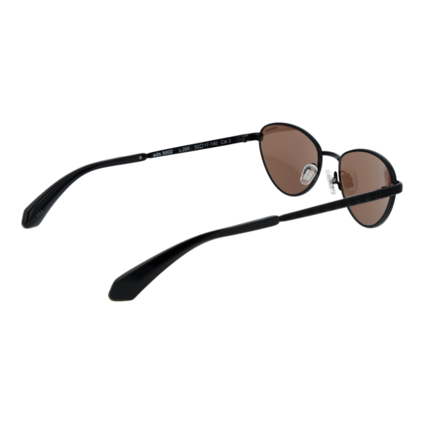 Superdry Oval Sonnenbrille SDS 5002 52204 in Schwarz – 45° Seitenansicht