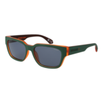 Superdry Rechteck Sonnenbrille SDS 5004 58107 in Grün – 45° Seitenansicht