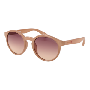 Superdry Rund Sonnenbrille SDS 5006 50151 in Beige – 45° Seitenansicht
