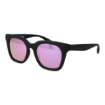 Superdry Quadrat Sonnenbrille SDS 5008 50104 in Schwarz – 45° Seitenansicht