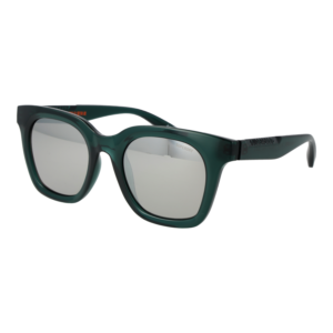 Superdry Quadrat Sonnenbrille SDS 5008 50107 in Türkis – 45° Seitenansicht