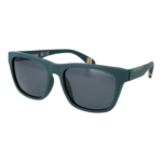 Superdry Quadrat Sonnenbrille SDS 5009 56107P in Türkis – 45° Seitenansicht