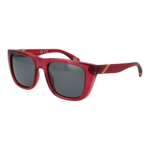 Superdry Quadrat Sonnenbrille SDS 5010 53163P in Rot – 45° Seitenansicht