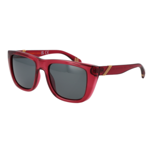 Superdry Quadrat Sonnenbrille SDS 5010 53163P in Rot – 45° Seitenansicht
