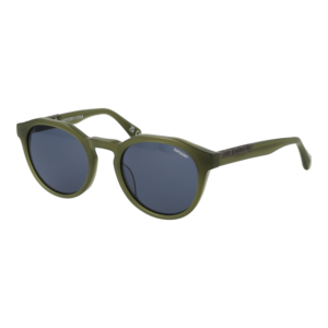 Superdry Panto Sonnenbrille SDS 5012 52107 in Grün – 45° Seitenansicht