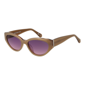 Superdry Katzenaugen Sonnenbrille SDS 5013 52172 in Braun – 45° Seitenansicht