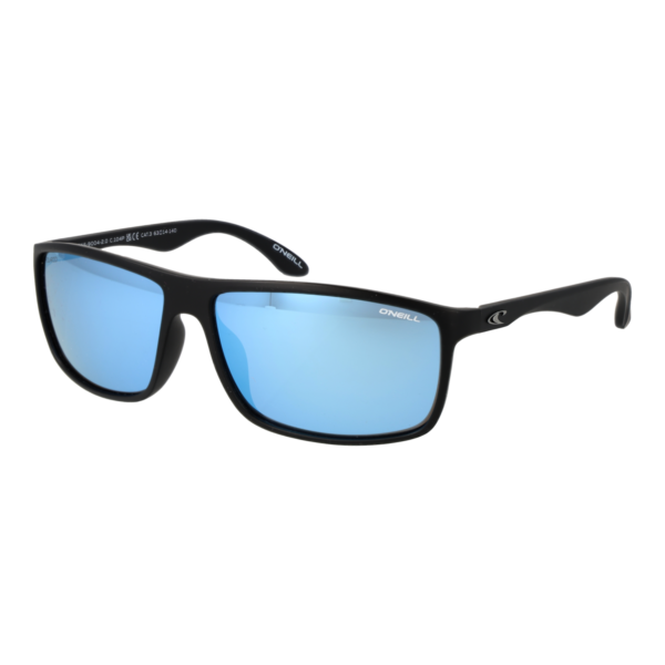 O'Neill Quadrat Sonnenbrille ONS 9004 2.0 63104P in Schwarz – 45° Seitenansicht