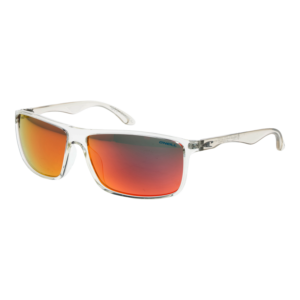 O'Neill Rechteck Sonnenbrille ONS 9004 2.0 63113P in Transparent – 45° Seitenansicht