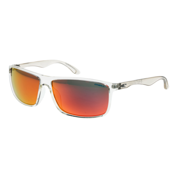 O'Neill Rechteck Sonnenbrille ONS 9004 2.0 63113P in Transparent – 45° Seitenansicht