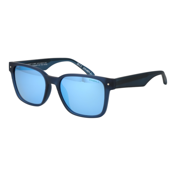 O'Neill Quadrat Sonnenbrille ONS 9007 2.0 52106P in Blau – 45° Seitenansicht