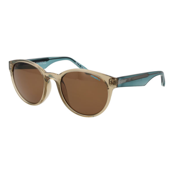 O'Neill Rund Sonnenbrille ONS 9009 2.0 54100P in Braun – 45° Seitenansicht