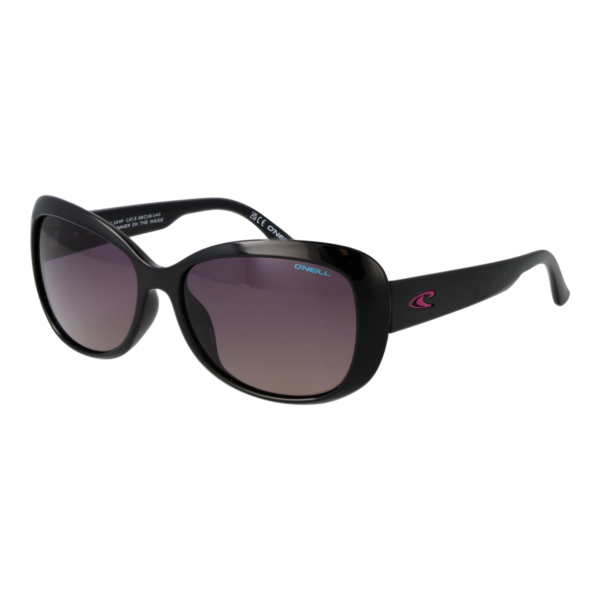 O'Neill Schmetterling Sonnenbrille ONS 9010 2.0 58104P in Schwarz – 45° Seitenansicht