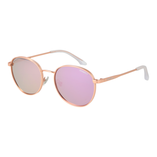O'Neill Rund Sonnenbrille ONS 9013 2.0 52072P in Rosé Gold – 45° Seitenansicht