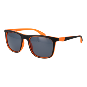 Superdry Quadrat Sonnenbrille SDS 5016 54127P in Schwarz – 45° Seitenansicht