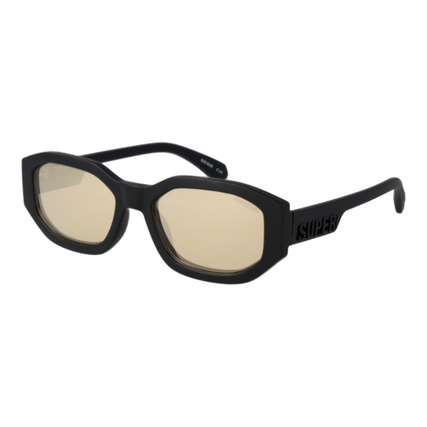 Superdry Oval Sonnenbrille SDS 5020 53104 in Schwarz – 45° Seitenansicht