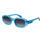Superdry Geometric Sonnenbrille SDS 5020 53105 in Blau – 45° Seitenansicht