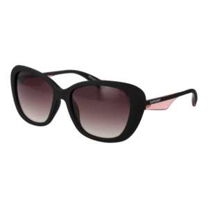Superdry Katzenaugen Sonnenbrille SDS 5022 56104 in Schwarz – 45° Seitenansicht