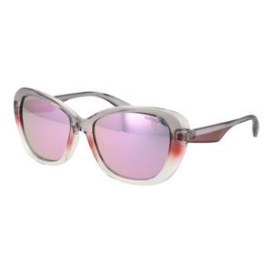 Superdry Schmetterling Sonnenbrille SDS 5022 56108 in Rosa – 45° Seitenansicht