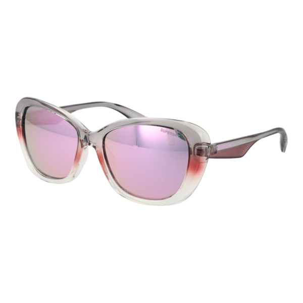 Superdry Sonnenbrille SDS 5022 56108 – 45° Seitenansicht Superdry Schmetterling Sonnenbrille SDS 5022 56108 in Rosa – 45° Seitenansicht