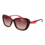 Superdry Schmetterling Sonnenbrille SDS 5022 56162 in Burgunder – 45° Seitenansicht
