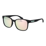 Superdry Quadrat Sonnenbrille SDS 5026 55104 in Schwarz – 45° Seitenansicht