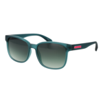 Superdry Quadrat Sonnenbrille SDS 5026 55107 in Grün – 45° Seitenansicht